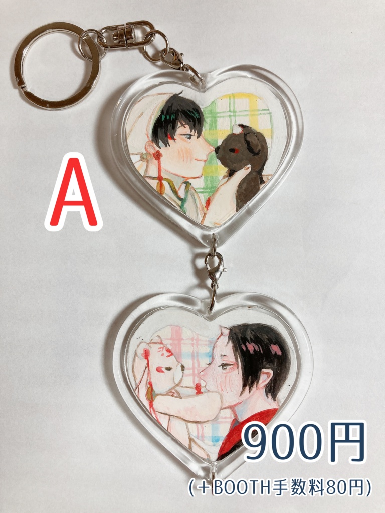 原画アクリルキーホルダー