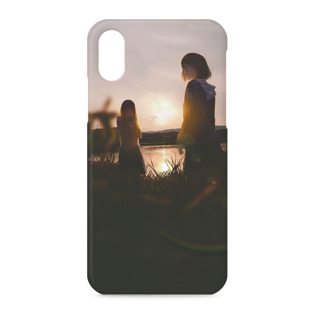 「下校」iphoneケース