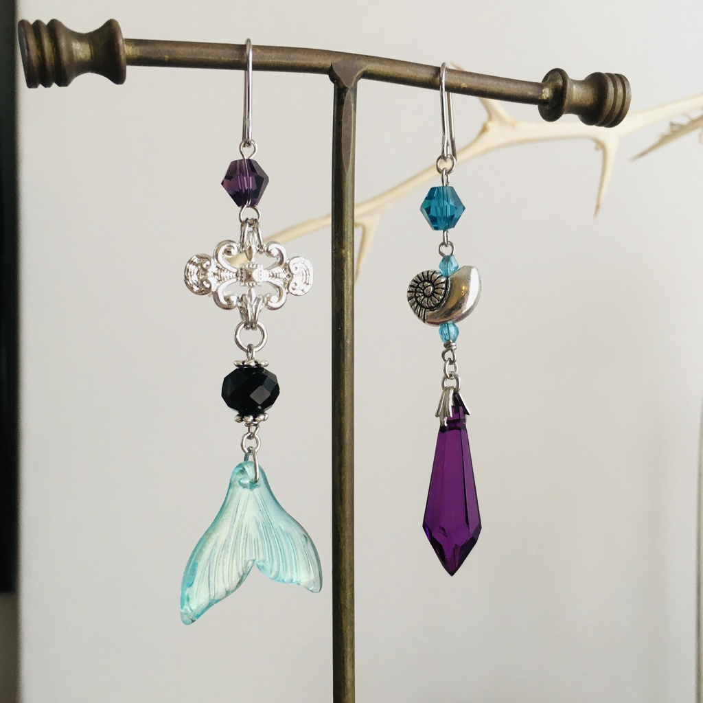 ツイステ オクタヴィネル ピアス イヤリング リーチ兄弟 人魚バージョン