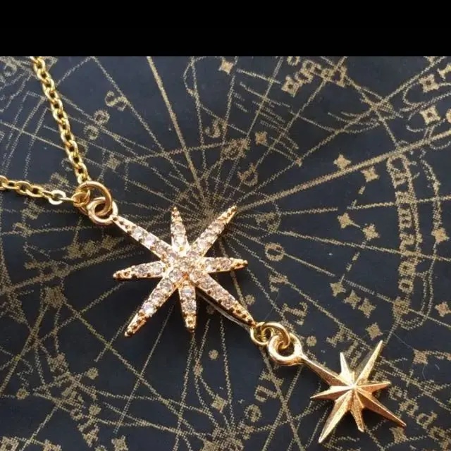 ツイステ 星に願いを 星送りの衣 トレイ 星 2連 ネックレス
