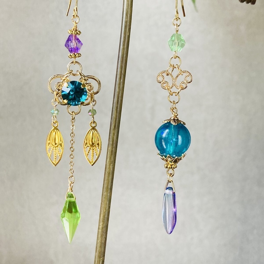 再販 原神 魈 ショウ イメージ ピアス イヤリング