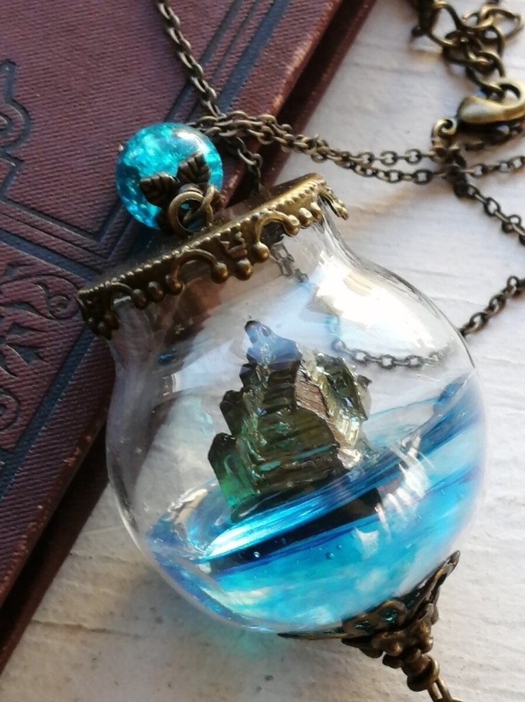 夜の魔術部 沈みゆく遺跡 ビスマス鉱石 ネックレス