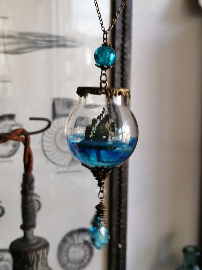 夜の魔術部 沈みゆく遺跡 ビスマス鉱石 ネックレス