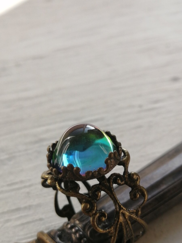 再販 再販 夜の魔術部 マジェスティックカラー 虹を閉じ込めたリング 指輪