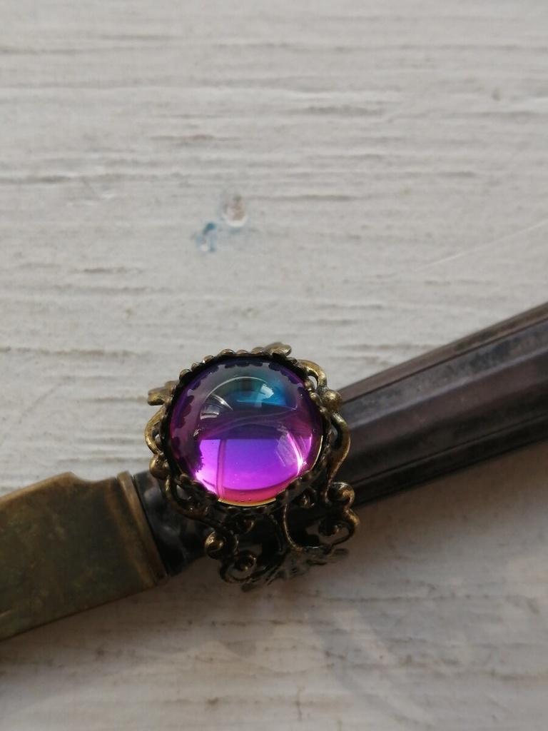 再販 再販 夜の魔術部 マジェスティックカラー 虹を閉じ込めたリング 指輪