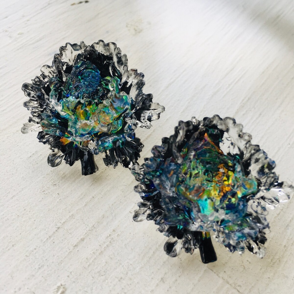 再販 夜の魔術部 夜の華 ピアス イヤリング