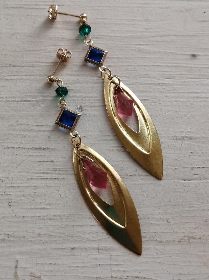 マクロスF シェリル 歌姫のピアス 真鍮 ピアス イヤリング