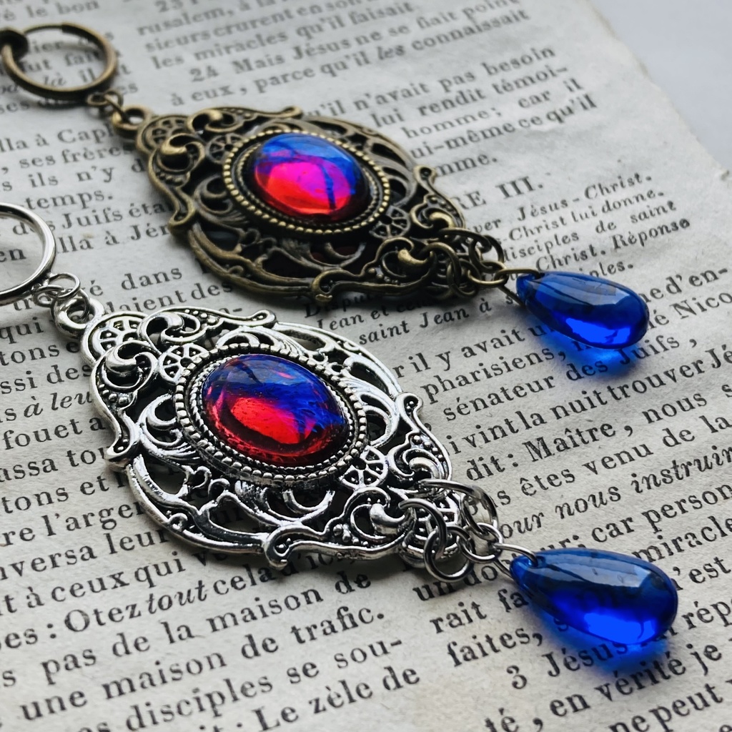 夜の魔術部 ヴィンテージ ドラゴンズブレス ピアス イヤリング