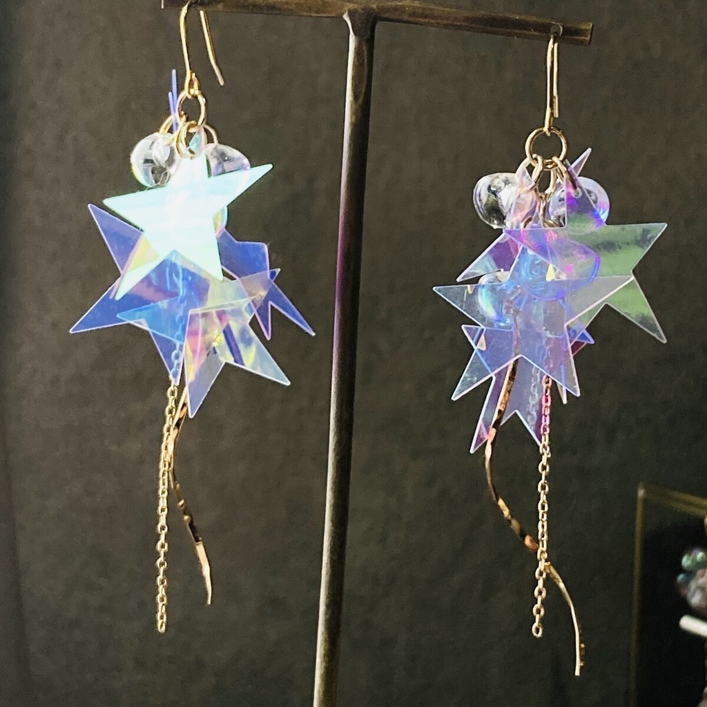 夜の魔術部 流星群 ピアス イヤリング