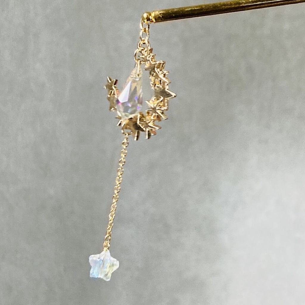 夜の魔術部 星屑ドロップ オーロラ星を連れて 簪