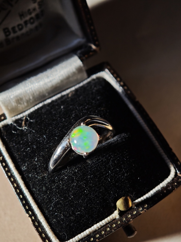 送料込み オパール リング 指輪 silver925