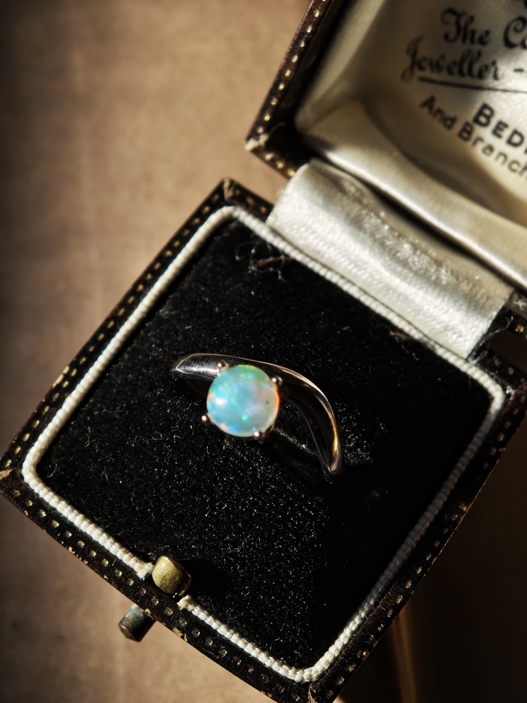 送料込み オパール リング 指輪 silver925