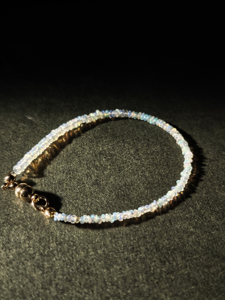 つぶつぶオパール 着脱簡単 マグネット ブレスレット