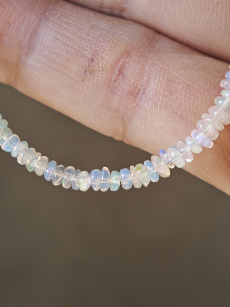 つぶつぶオパール 着脱簡単 マグネット ブレスレット