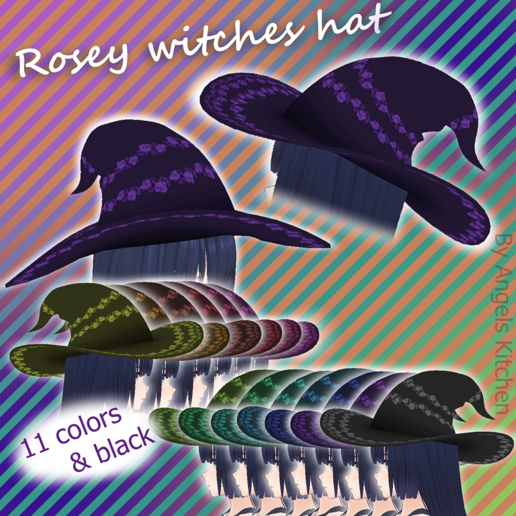 Rosey witches hat