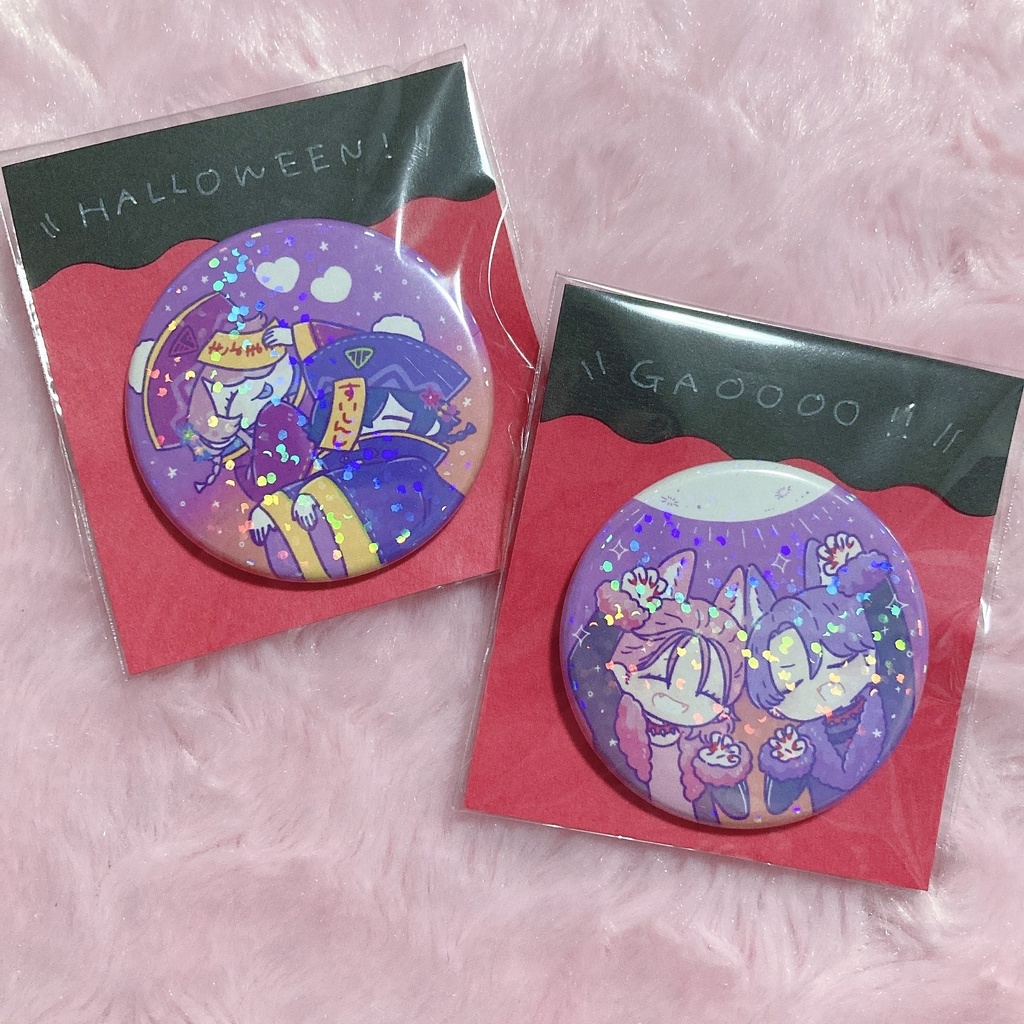 HAPPY HALLOWEEN 缶バッジ