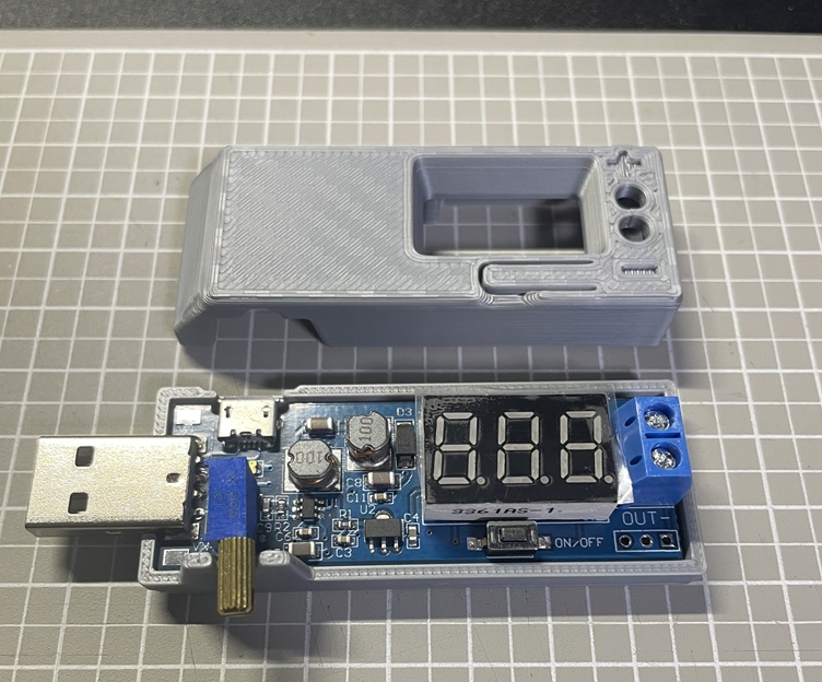 LIKENNY DC-DC USB 昇降圧コンバータ 専用ケース 【3Dデータ / STEP・STL】