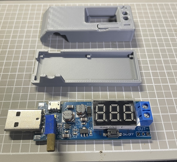 LIKENNY　DC-DC USB 昇降圧コンバータ 専用ケース　【3Dデータ / STEP・STL】