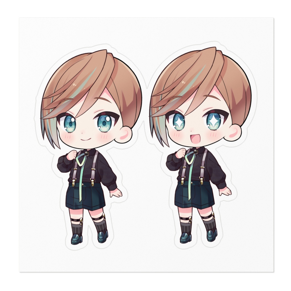 ミニまほろステッカーセット(ほほえみ・きらきら)