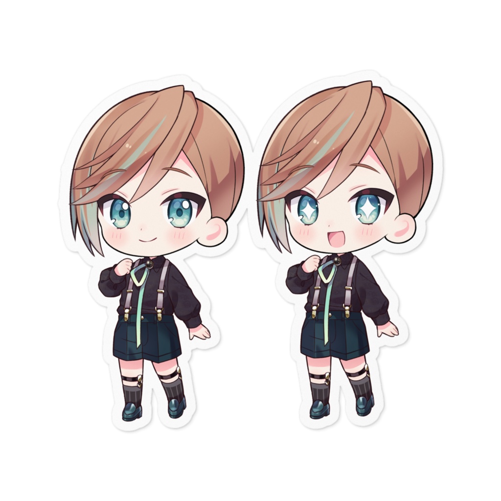 ミニまほろステッカーセット(ほほえみ・きらきら)