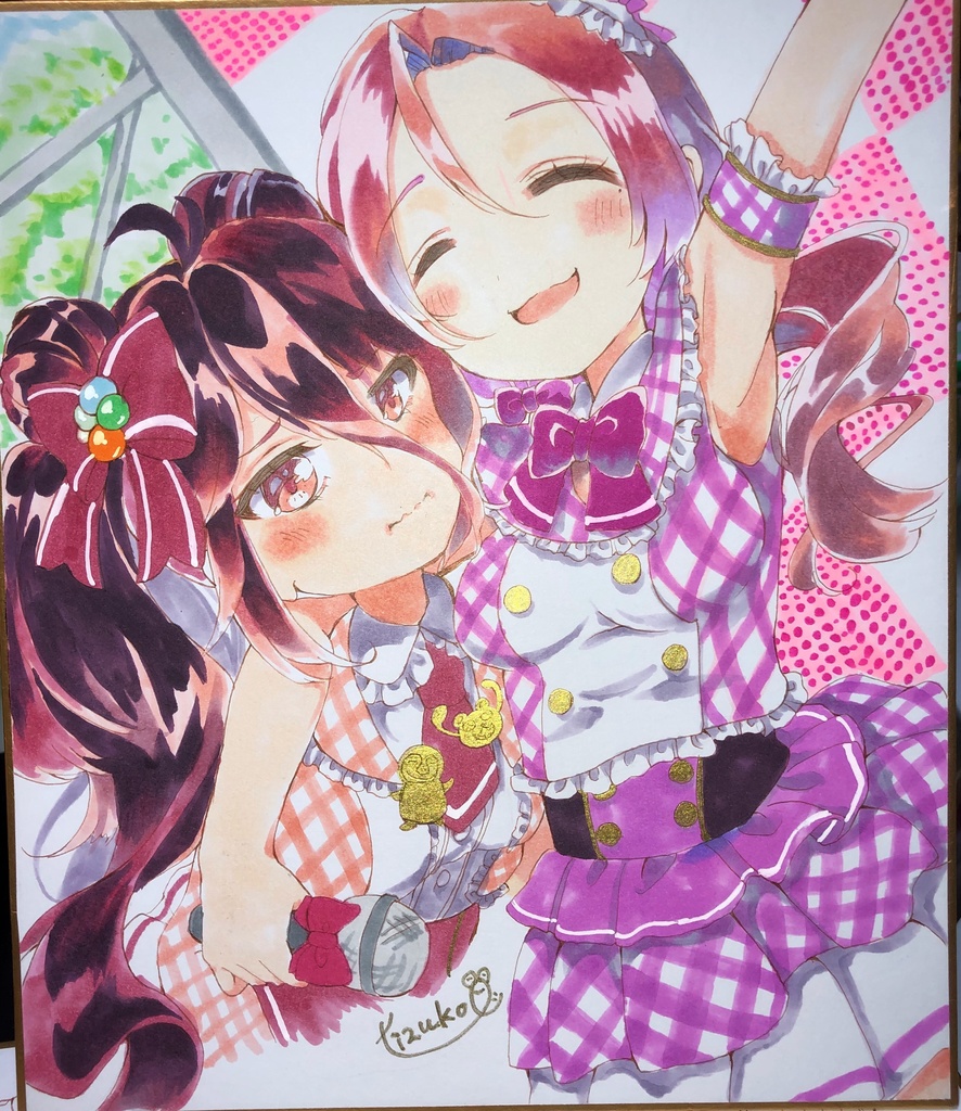 カラー色紙【あんれん】