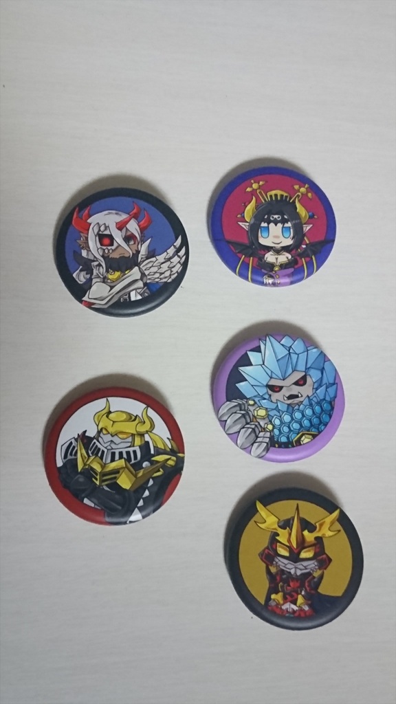 デジモン 32mm缶バッジ①