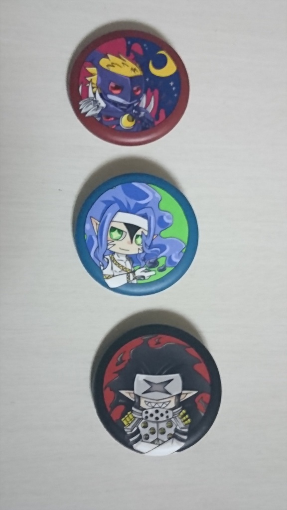 デジモン 32mm缶バッジ①