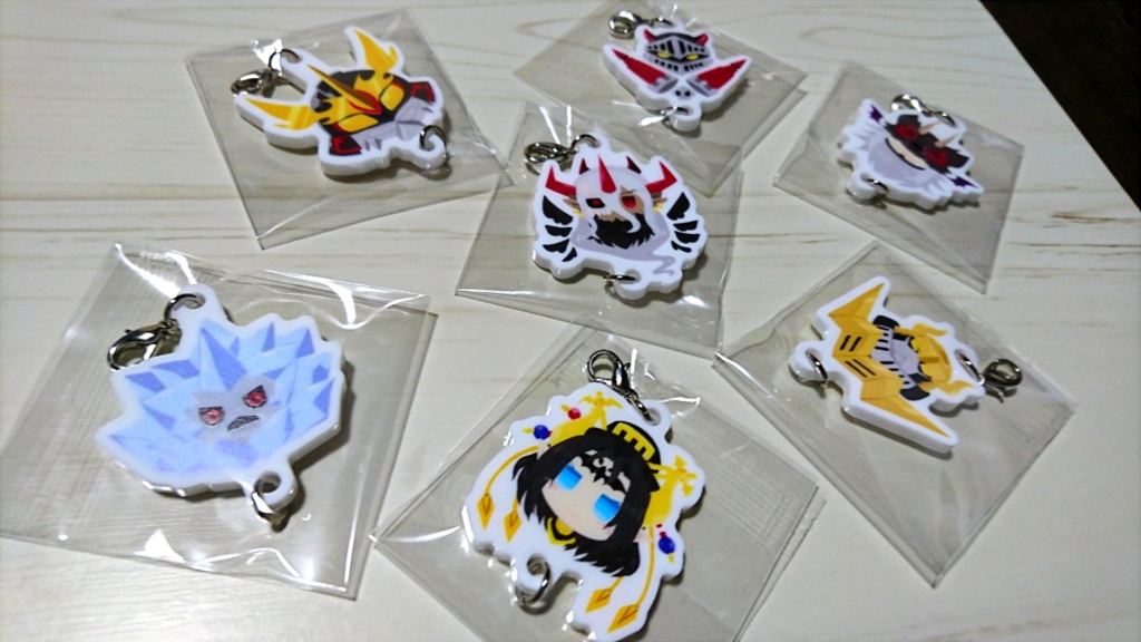 デジモン 連結アクリルキーホルダー