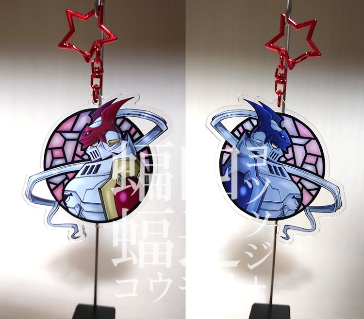 デジモン アクリルキーホルダー⑤