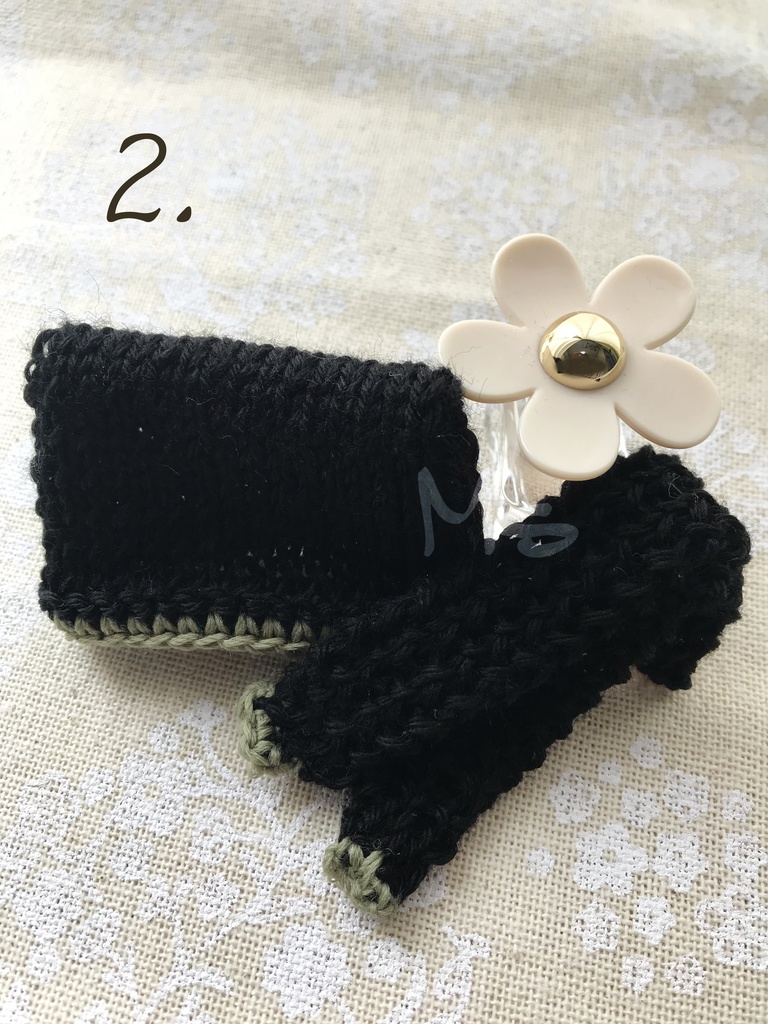 【刀剣乱舞】 イメージカラー ねんどろいど用 ネコ耳帽子+マフラー セット 髭切 膝丸 にっかり青江