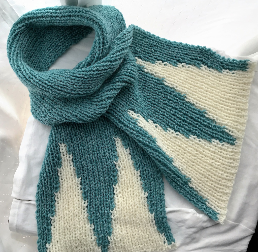 【刀剣乱舞】【受注生産】新撰組 イメージマフラー ダンダラ模様