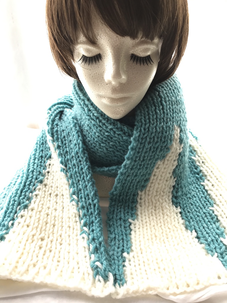 【刀剣乱舞】【受注生産】新撰組 イメージマフラー ダンダラ模様