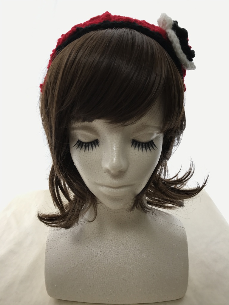 【刀剣乱舞】 イメージ 手編み カチューシャ カチューム ヘアバンド 刀ミュメンバー 新選組 加州清光 大和守安定 長曽根虎徹 蜂須賀虎徹 和泉守兼定 堀川国広