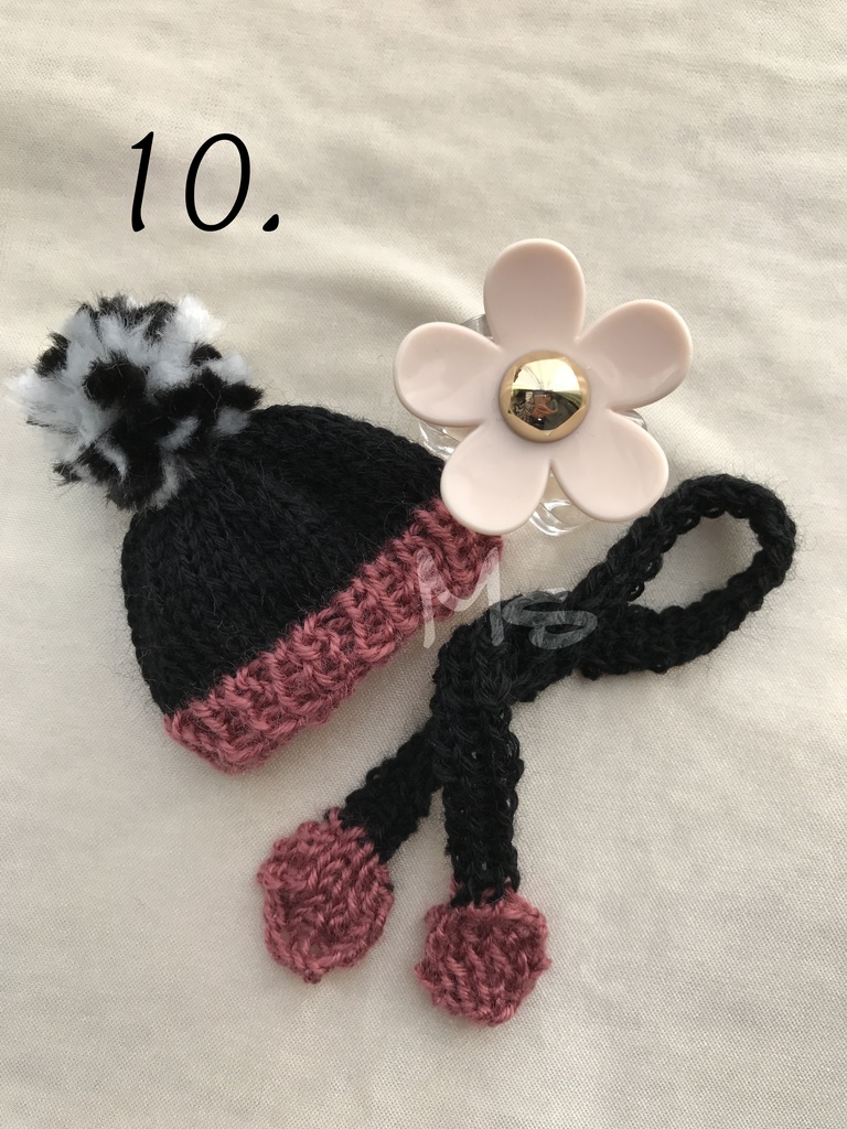 【刀剣乱舞】 イメージカラー ねんどろいど用 ぽんぽん付ニット帽+マフラー セット 三日月宗近 小狐丸 一期一振 鶴丸国永 加州清光 薬研藤四郎 蛍丸 燭台切光忠 大倶利伽羅 へし切長谷部 同田貫正国 物吉貞宗