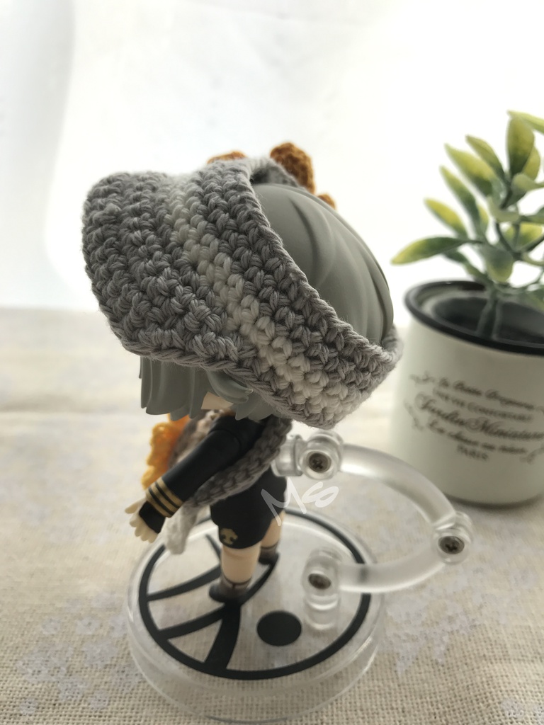 ねんどろいど用 お花付お出かけセット(帽子+鞄)