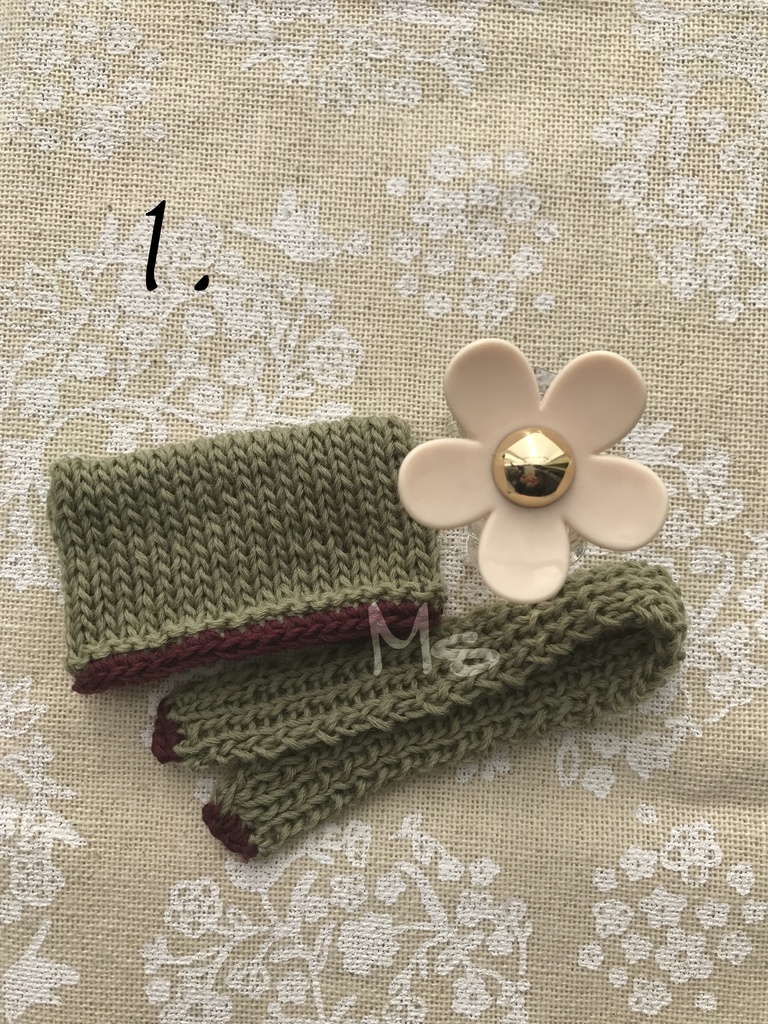 【刀剣乱舞】 イメージカラー ねんどろいど用 ネコ耳帽子+マフラー セット 鶯丸 大包平 和泉守兼定 堀川国広 歌仙兼定 小夜左文字 数珠丸恒次 大和守安定