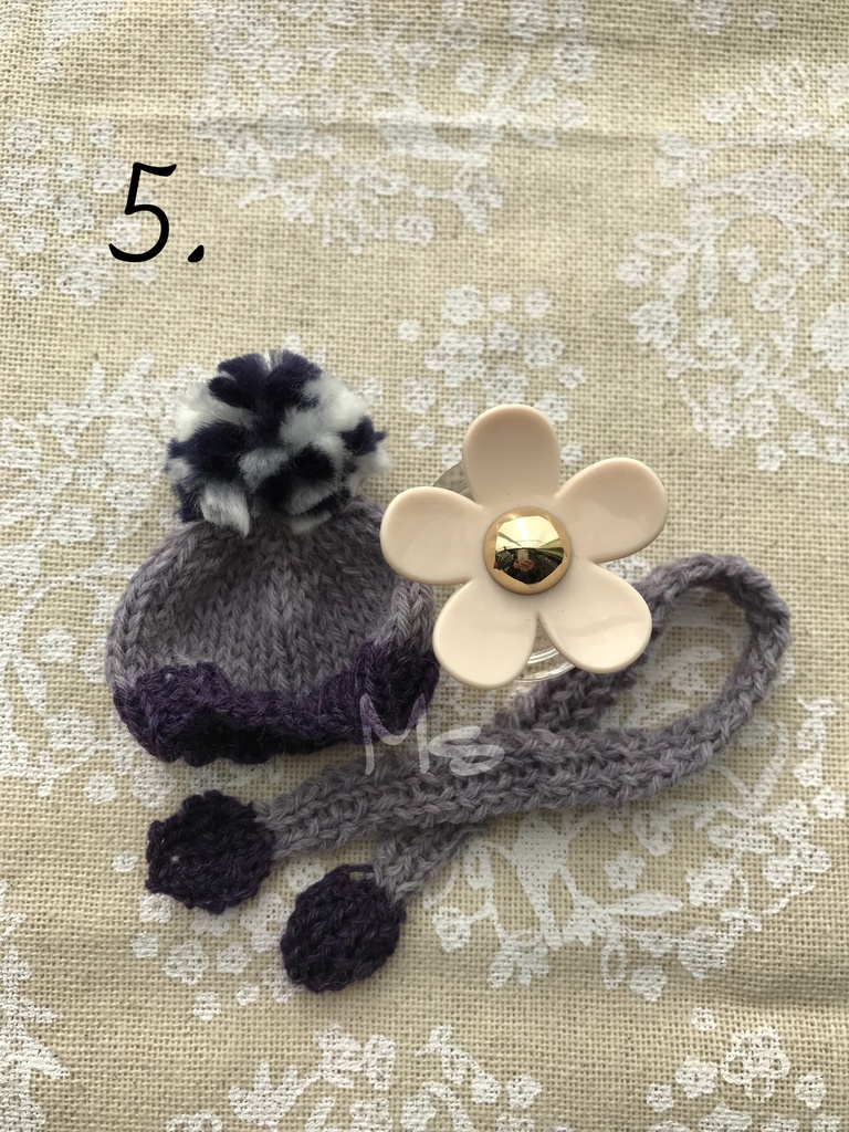 【刀剣乱舞】 イメージカラー ねんどろいど用 ぽんぽん付ニット帽+マフラー セット 鶯丸 大包平 和泉守兼定 堀川国広 歌仙兼定 小夜左文字 数珠丸恒次 大和守安定