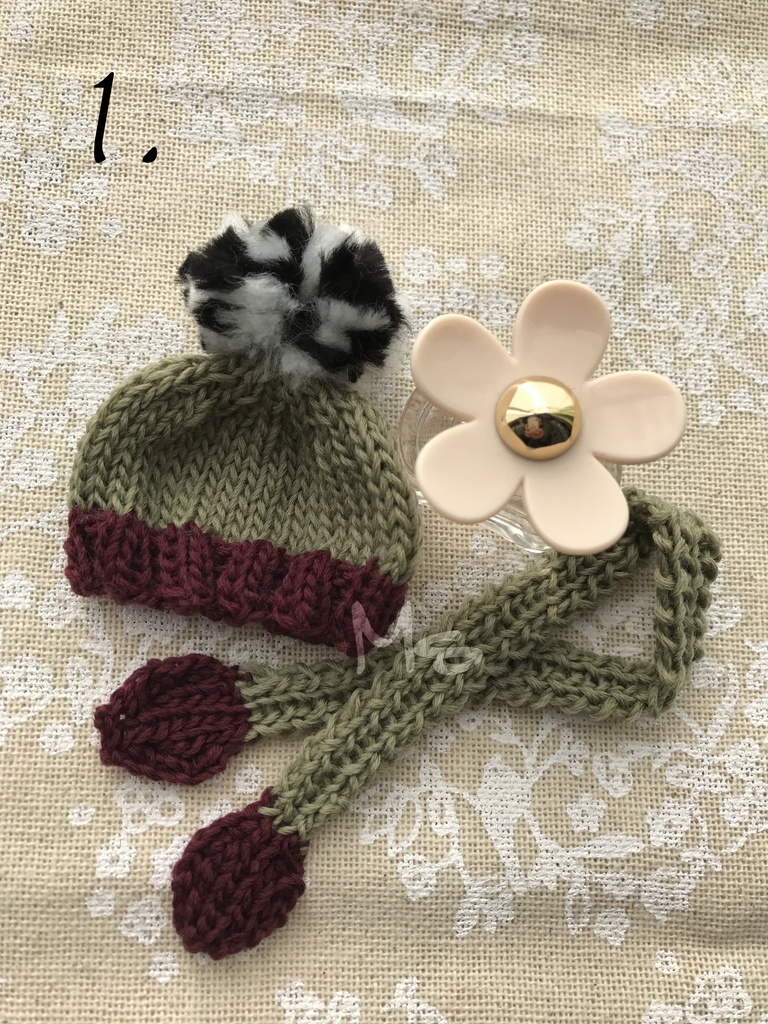 【刀剣乱舞】 イメージカラー ねんどろいど用 ぽんぽん付ニット帽+マフラー セット 鶯丸 大包平 和泉守兼定 堀川国広 歌仙兼定 小夜左文字 数珠丸恒次 大和守安定