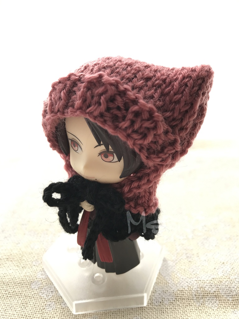 【刀剣乱舞】 イメージカラー ねんどろいど用 ネコ耳ケープ 三日月宗近 小狐丸 一期一振 鶴丸国永 加州清光 蛍丸 薬研藤四郎 同田貫正国 燭台切光忠 大倶利伽羅 へし切長谷部