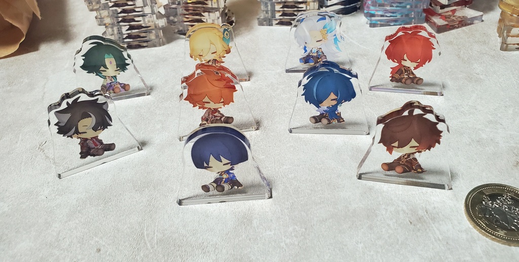 すやすやミニアクスタ【再販無し予定】