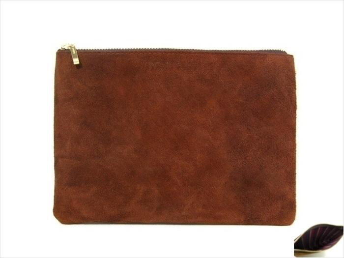 スエード ポーチM