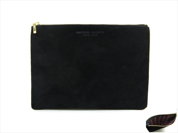 スエード ポーチM