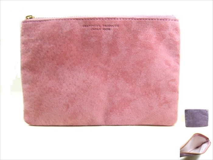 スエード ポーチM