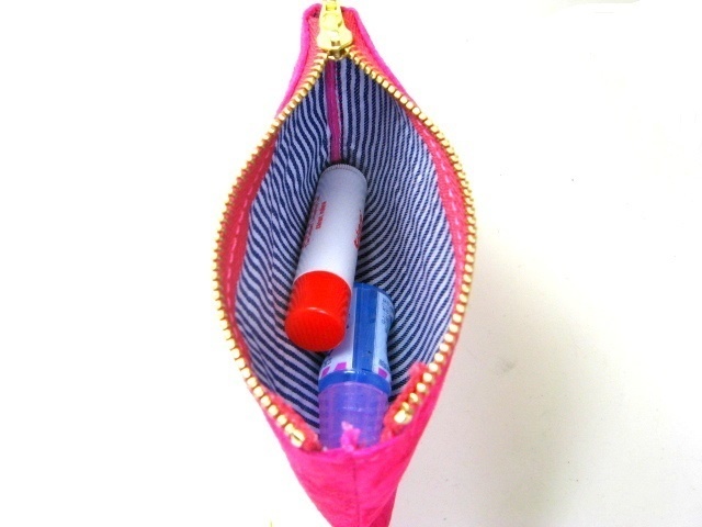 スエード ポーチS