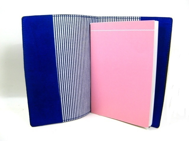 スエード ブックカバー