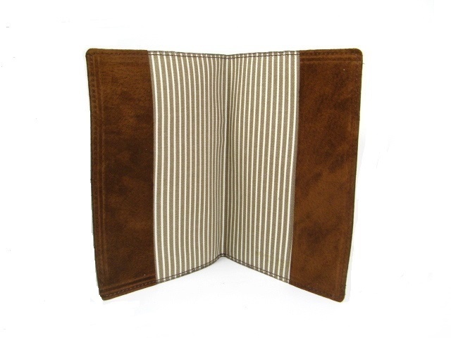 スエード ブックカバー