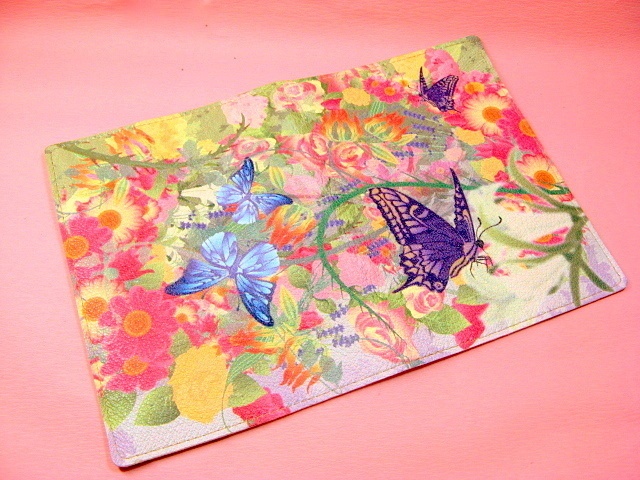 花と揚羽蝶 ブックカバー