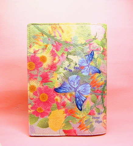 花と揚羽蝶　ブックカバー
