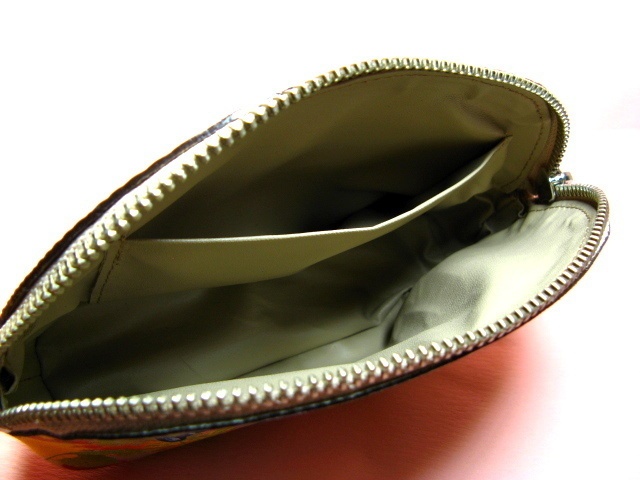 花と揚羽蝶 ポーチ