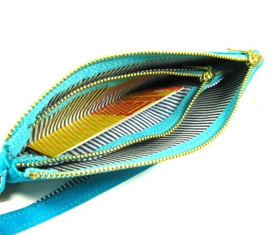 スエード ロングポーチ